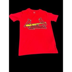 St Louis Cardinals MLB Jersey T-Shirt #4‎ Youth Medium 10-12 Yadier Molina
